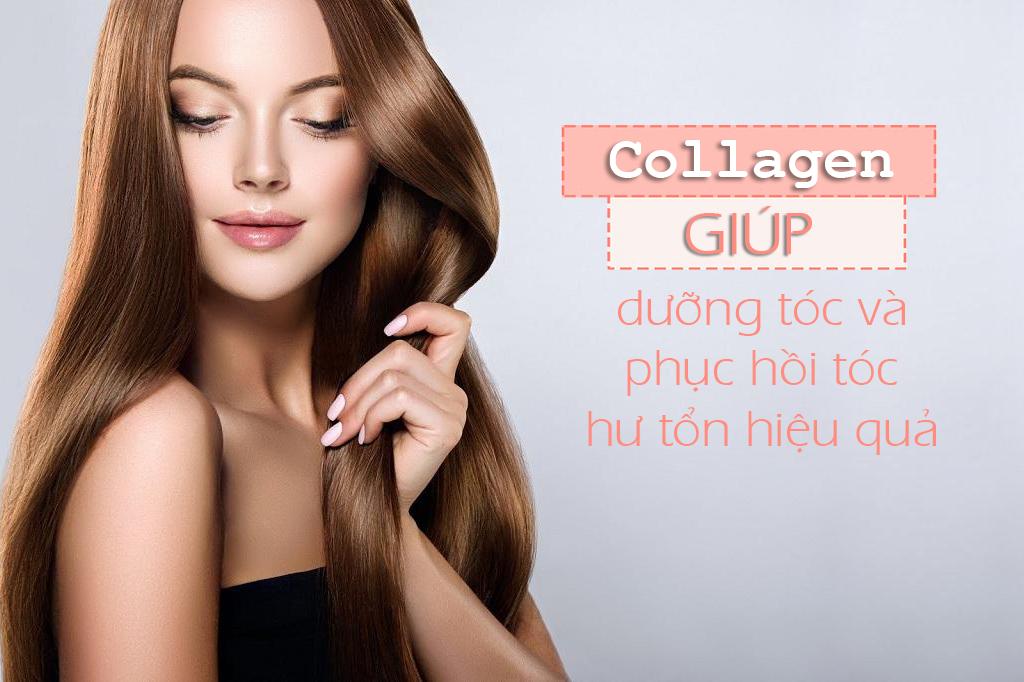 collagen giúp dưỡng tóc hiệu quả